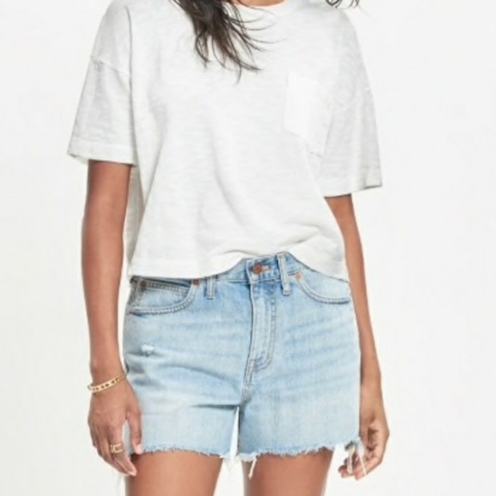 Madewell Shorts Distressed‎ Denim Size 25